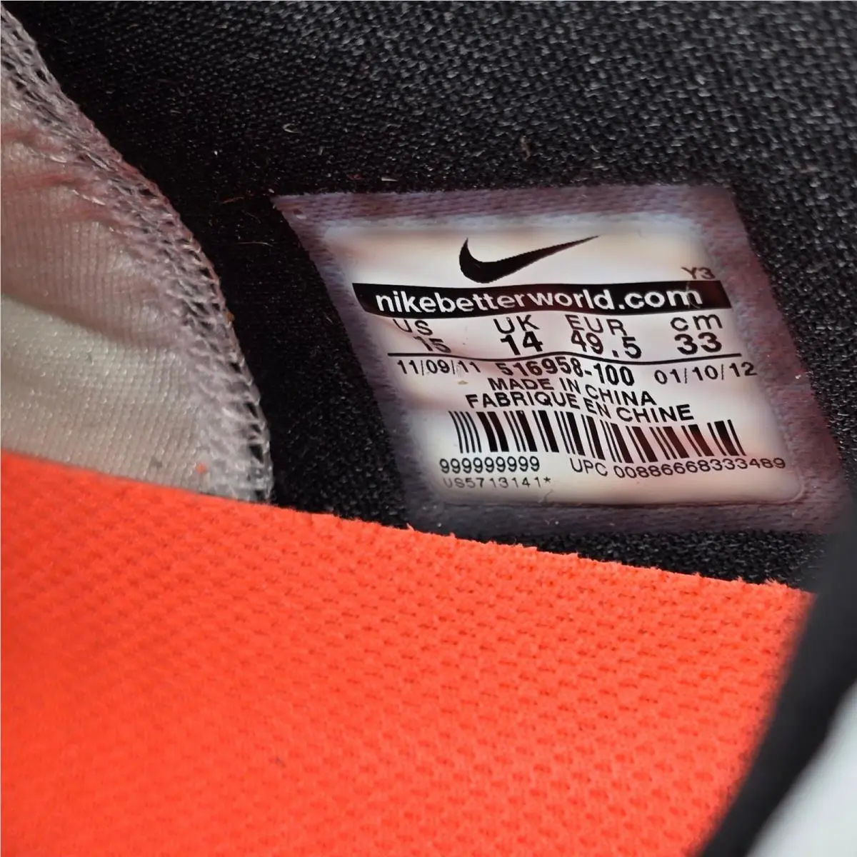 Nike shoes - LeBron 9 P.S. Elite Series 15 - 516958 100 - White 3