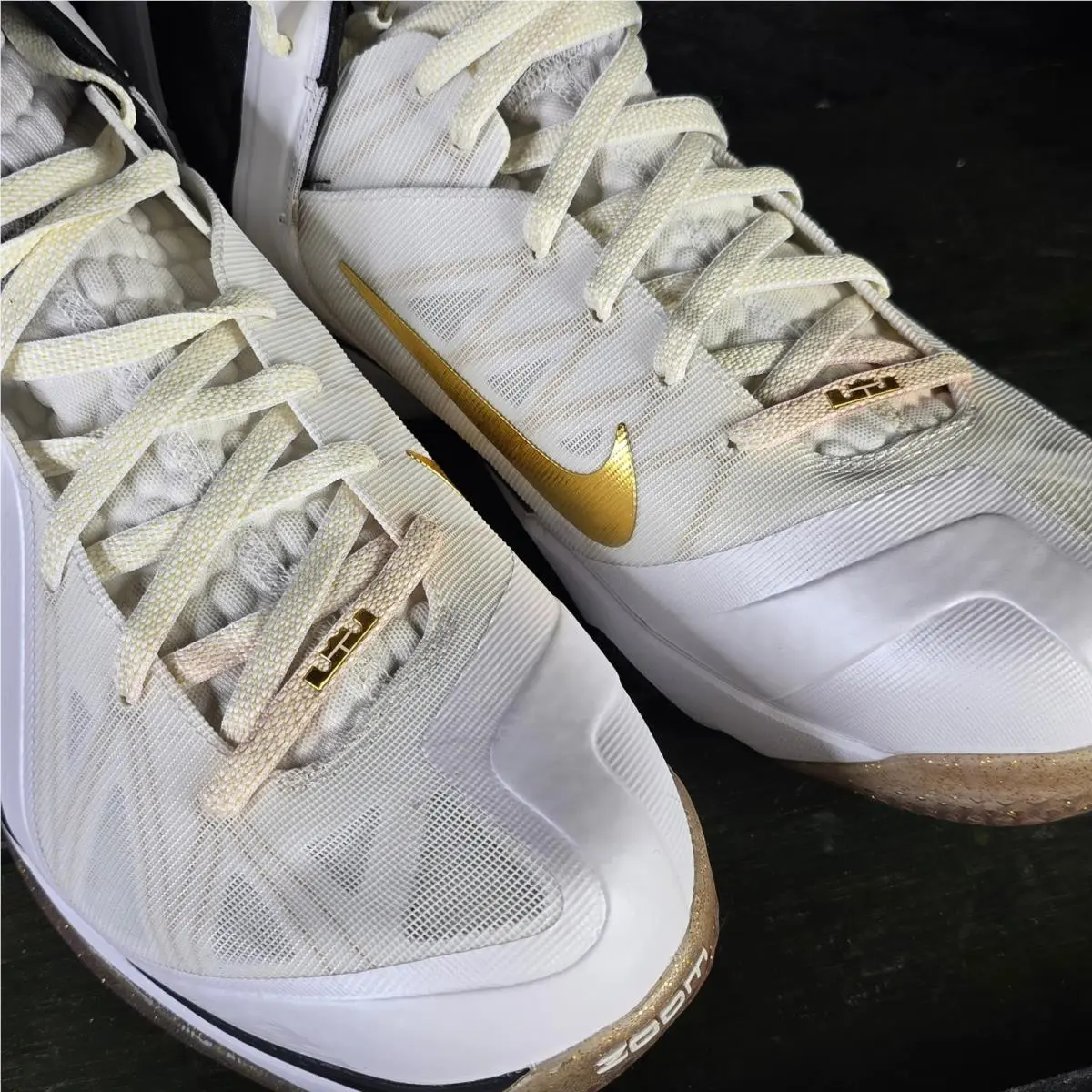 Nike shoes - LeBron 9 P.S. Elite Series 15 - 516958 100 - White 4
