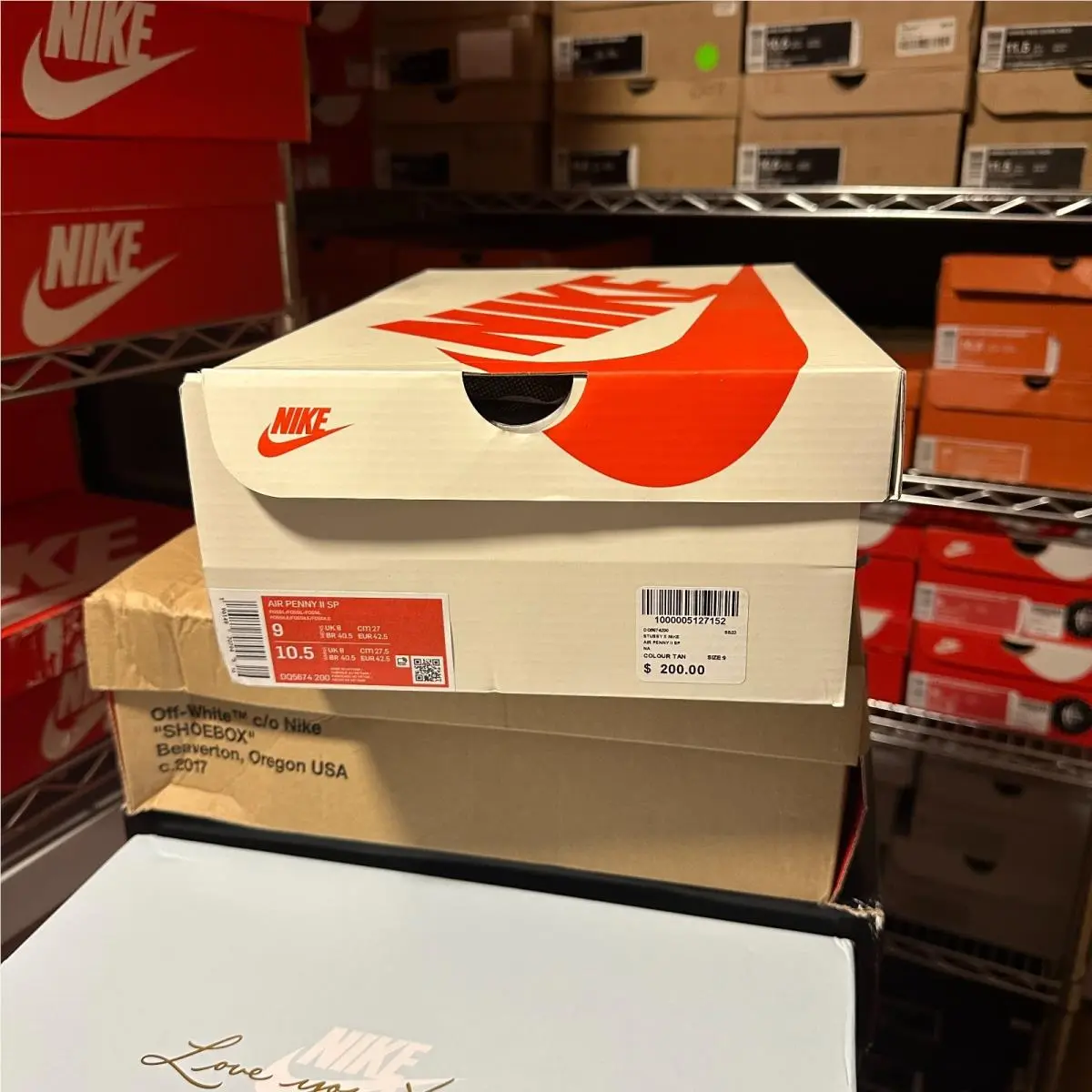 Nike shoes - Nike Air Penny 2 - Air Penny - DQ5674-200 - Beige 13