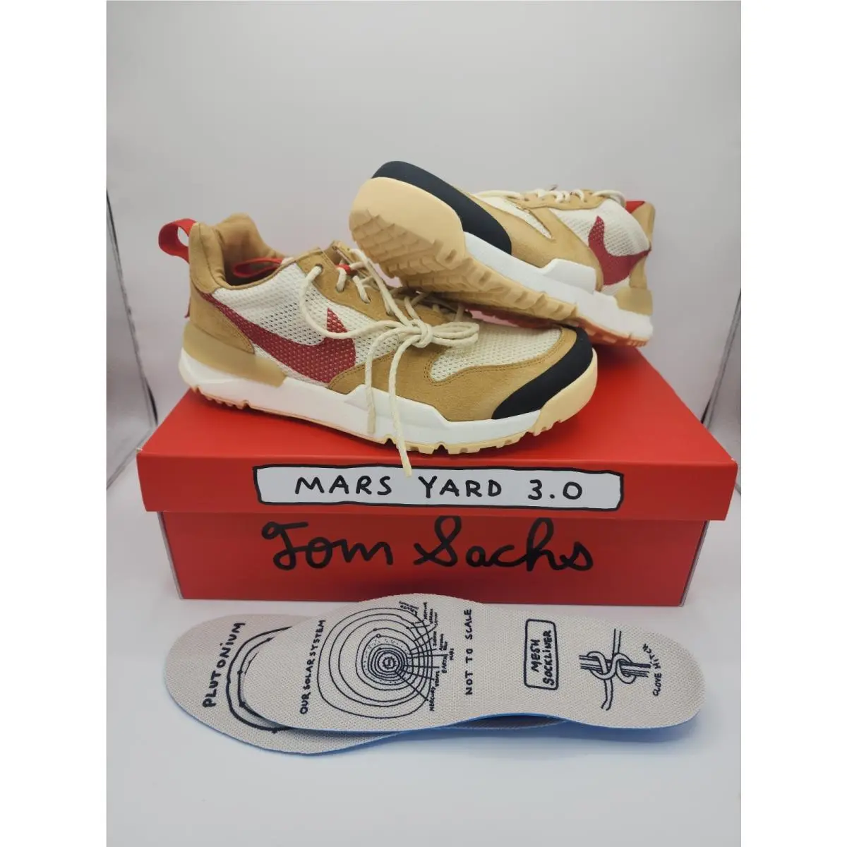 Nike x Tom Sachs Nikecraft MY3 Mars Yard 3.0 IF2885-100 Size 10M US