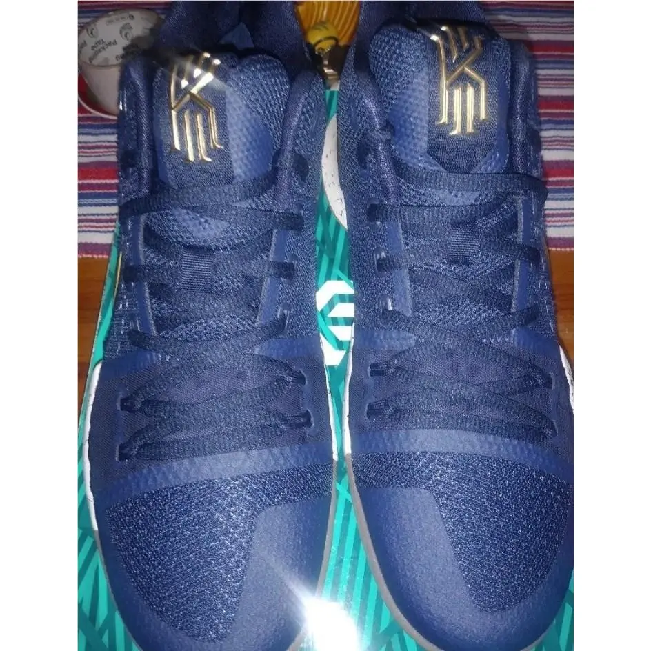 Nike shoes - Nike Kyrie 3 - Kyrie - 852395-400 - Blue 1