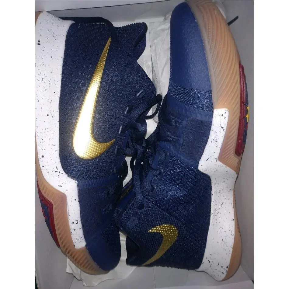 Nike shoes - Nike Kyrie 3 - Kyrie - 852395-400 - Blue 3