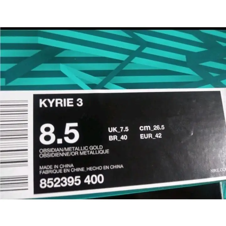 Nike shoes - Nike Kyrie 3 - Kyrie - 852395-400 - Blue 4