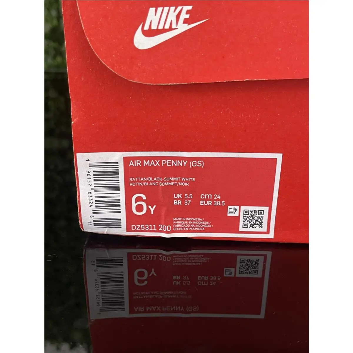 Nike shoes - Nike Air Max Penny 1 - Black (UPC: 0196152633248) 7