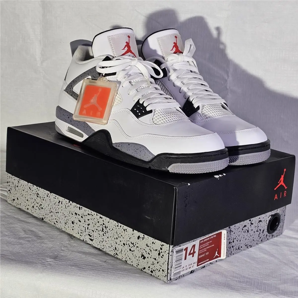 Nike shoes - Air Jordan 4 - Air - 308497-103 - White 3