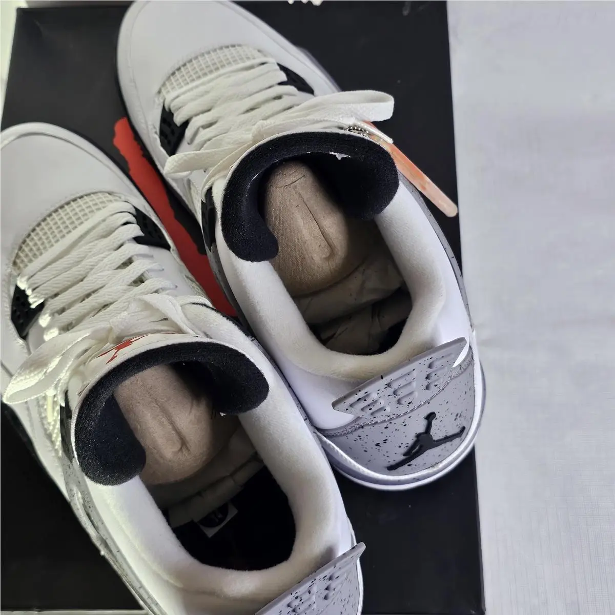 Nike shoes - Air Jordan 4 - Air - 308497-103 - White 9