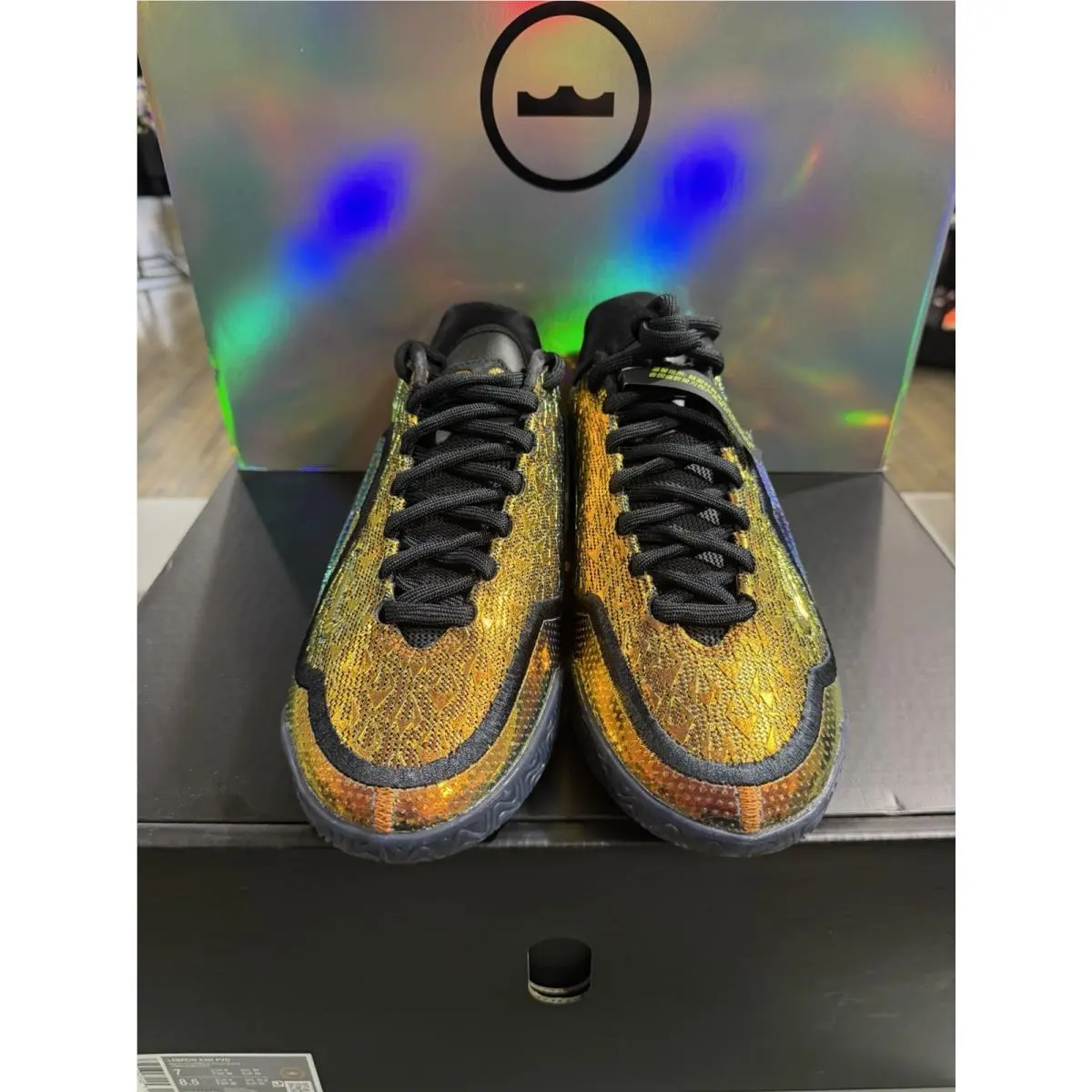 Nike shoes - Nike LeBron 23 - LeBron - IB9560-900 - Gold, Manufacturer: Multicolo/Black/Multicolor 0