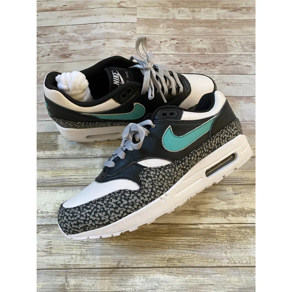 Nike Air Max 1 By You `atmos` Inspired Elephant Custom Shoes Size US Mens 10