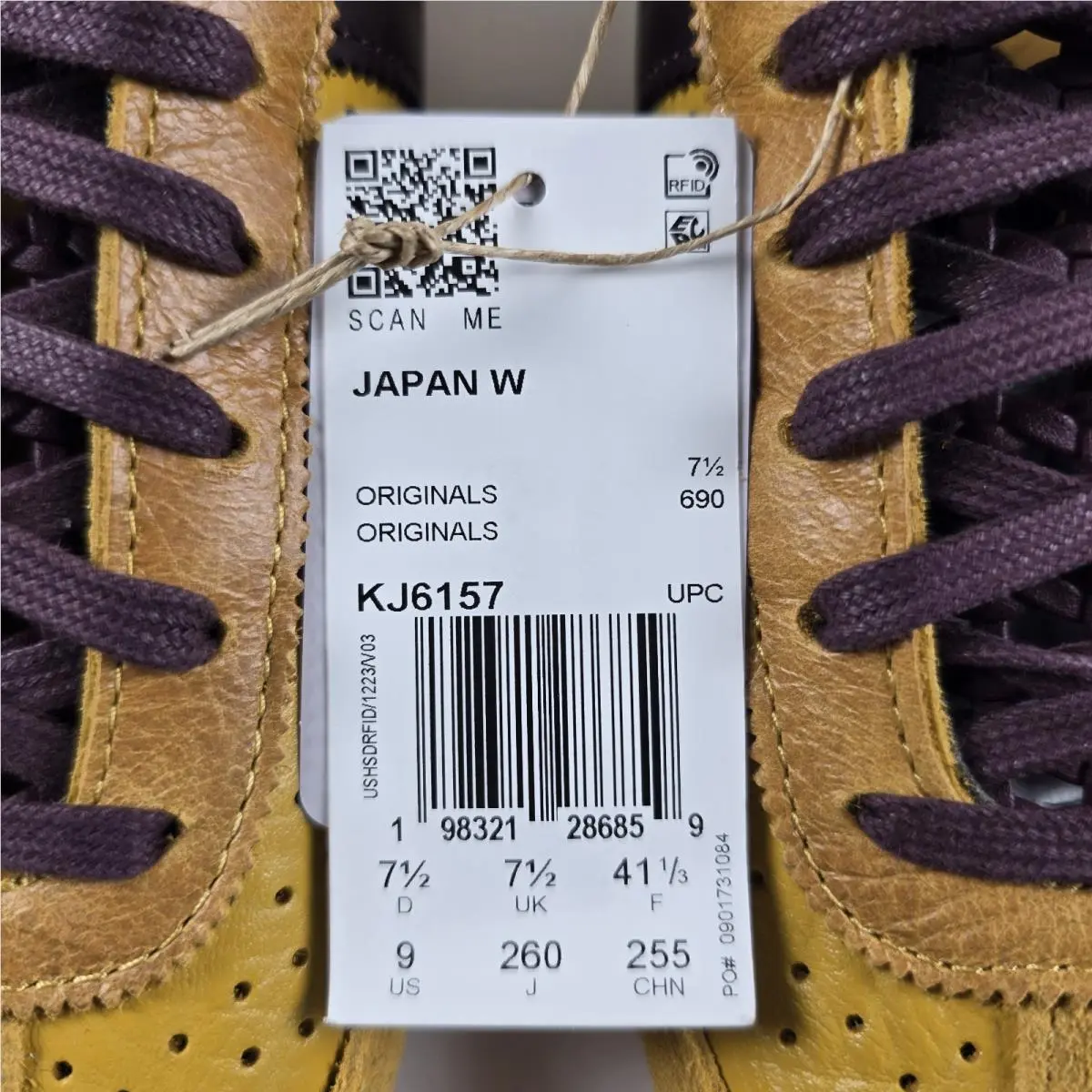 Adidas shoes - adidas Japan - Japan - KJ6157 - Yellow 3