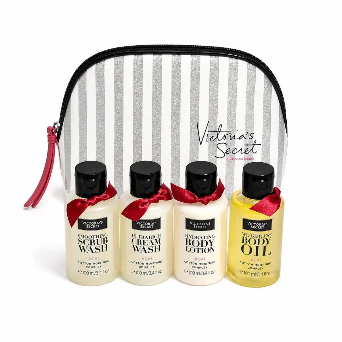 Victoria`s Secret Ultima Moisture Gift Set Scrub Cream Lotion Oil