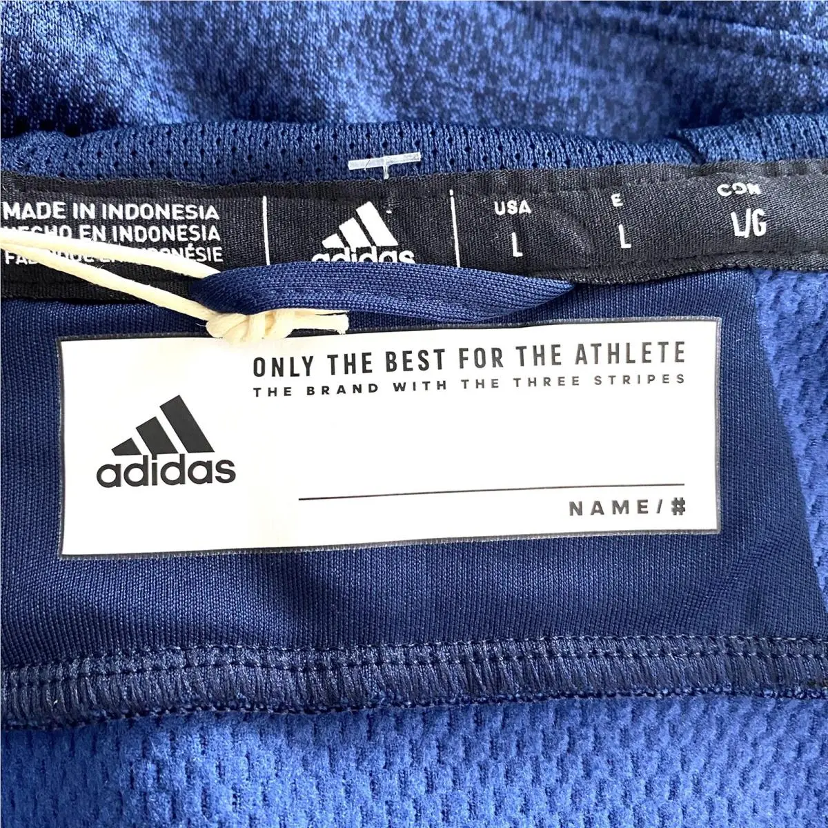 Adidas clothing - 113UFL6WADDA1 - 113UFL6WADDA1 - Blue (UPC: 191037855593) 6
