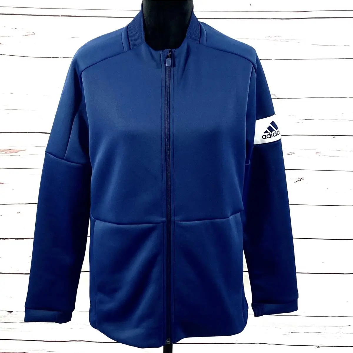 Adidas Women’s Game Mode Bombe Training Jacket Blue DW9749 Size L
