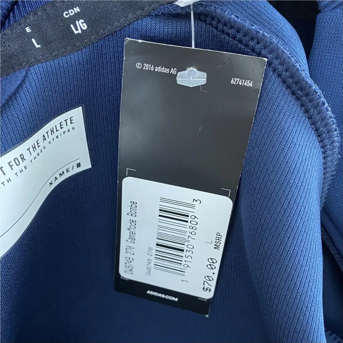 Adidas clothing - DZ0370 - DZ0370 - Blue (UPC: 191530768093) 6