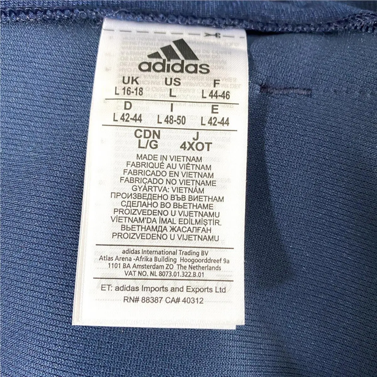 Adidas clothing - DZ0370 - DZ0370 - Blue (UPC: 191530768093) 7