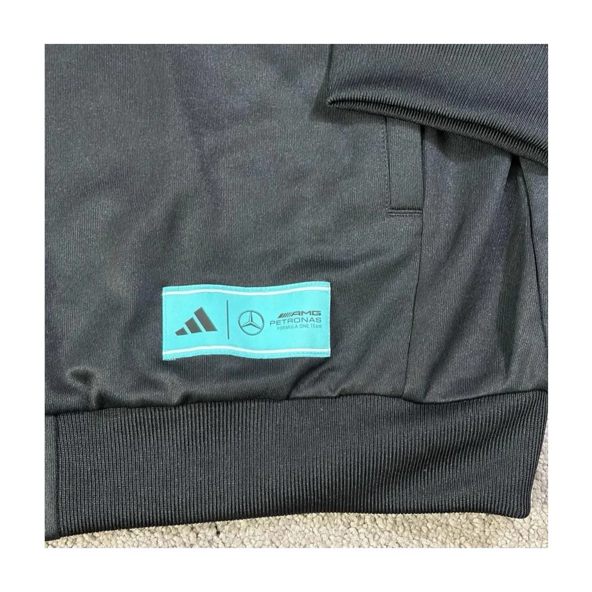 Adidas clothing - Adidas Mercedes AMG F1 Team - KG4745 - Black 5