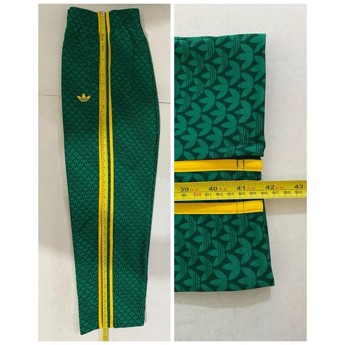 Adidas clothing - Collegiate Green Crew Yellow 10