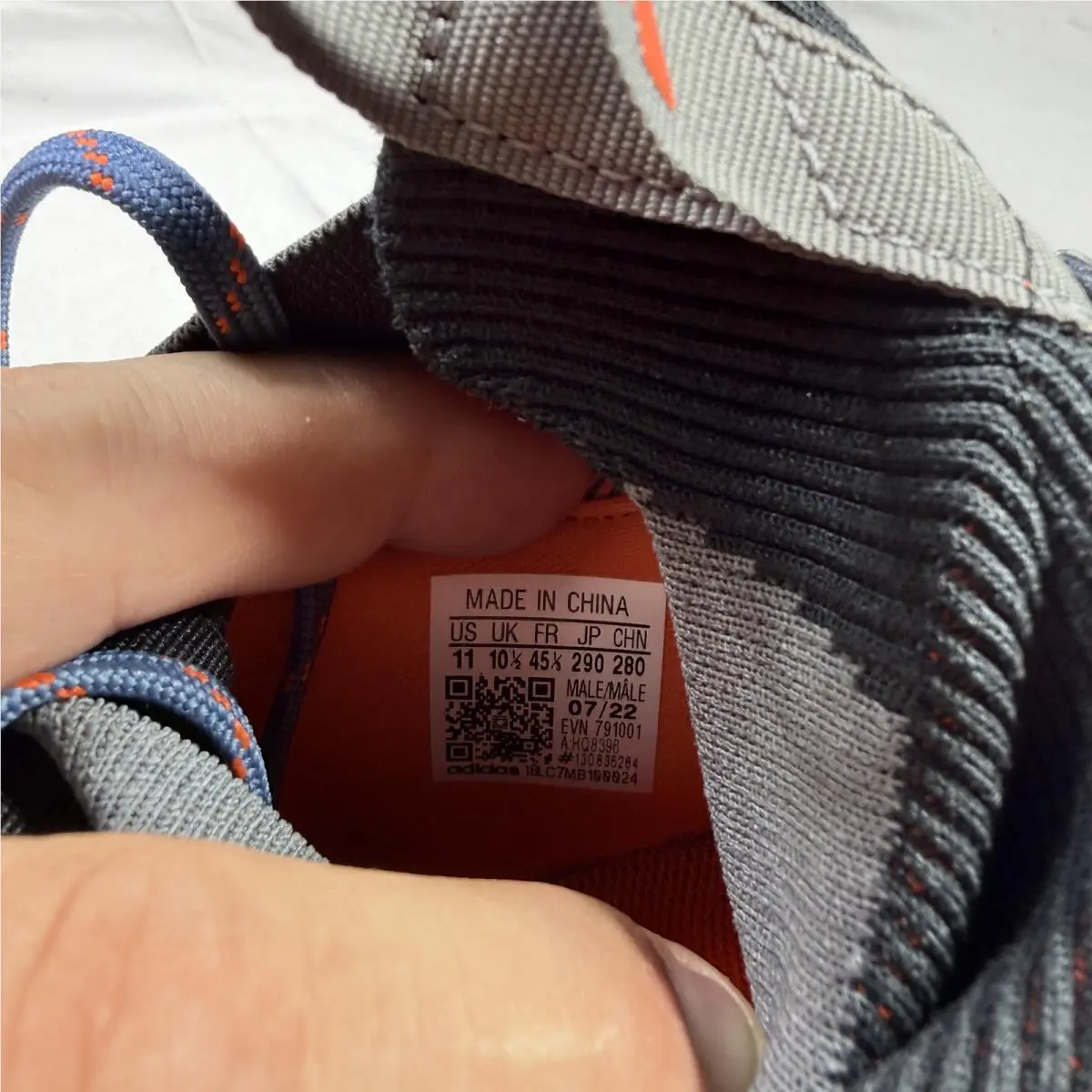 Adidas shoes - adidas TERREX Free Hiker - TERREX Free Hiker - HQ8396 - Blue 8