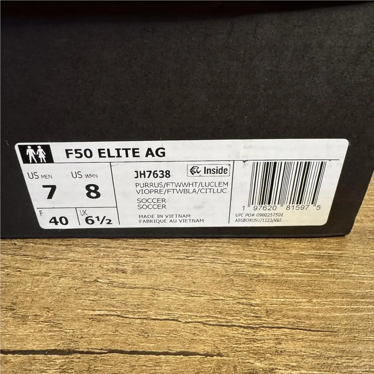 Adidas shoes - Adidas F50 Elite AG - Elite - JH7638 - Purple 0