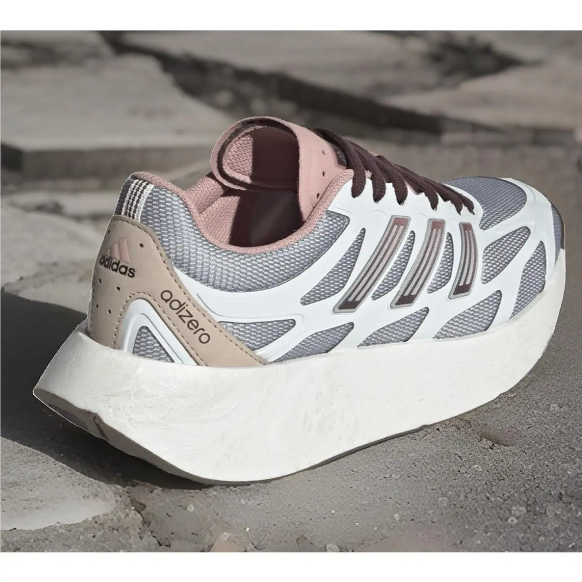 Adidas shoes - adidas Adizero Aruku - Adizero Aruku - JR6250 - Crystal White/Aurora Ruby 1