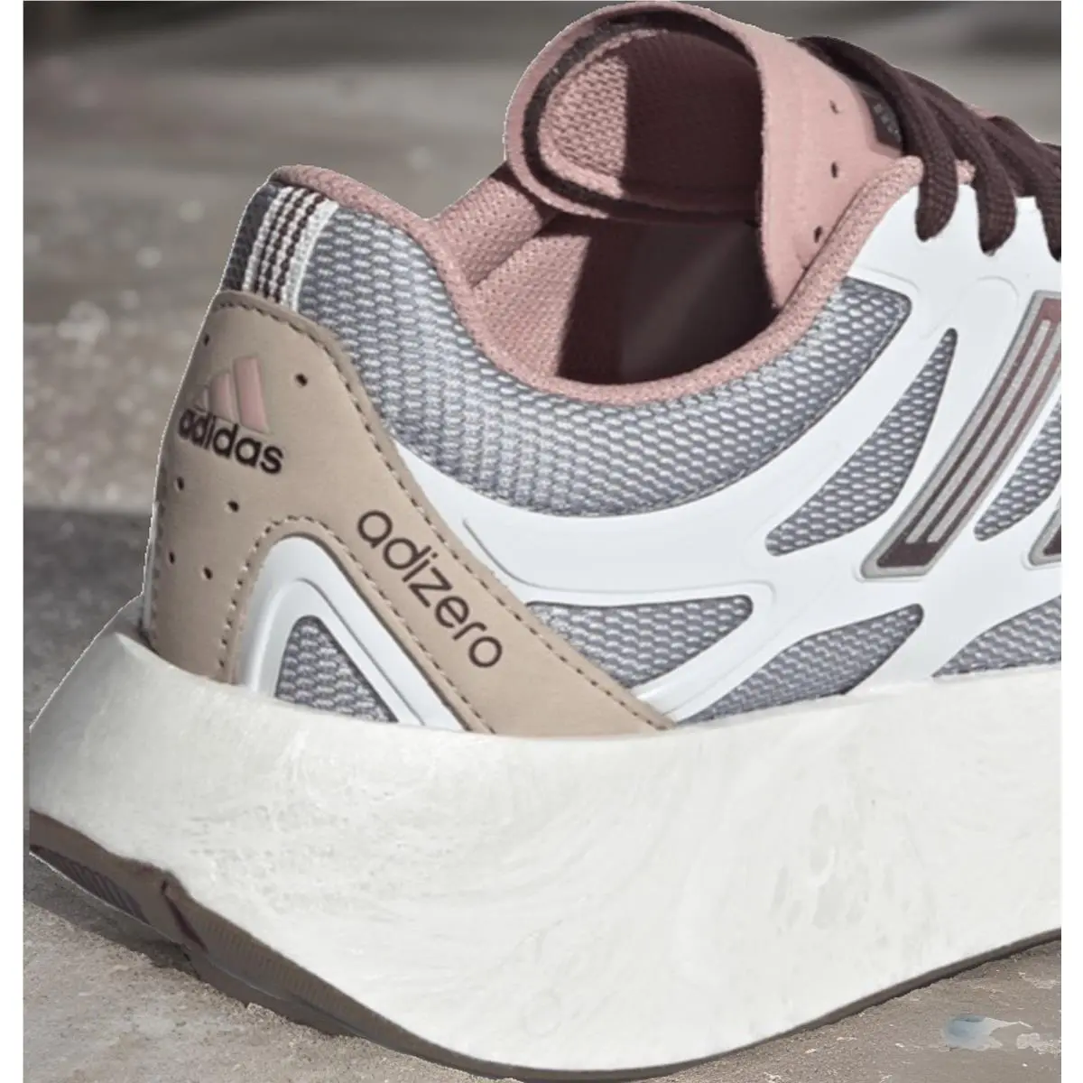Adidas shoes - adidas Adizero Aruku - Adizero Aruku - JR6250 - Crystal White/Aurora Ruby 2