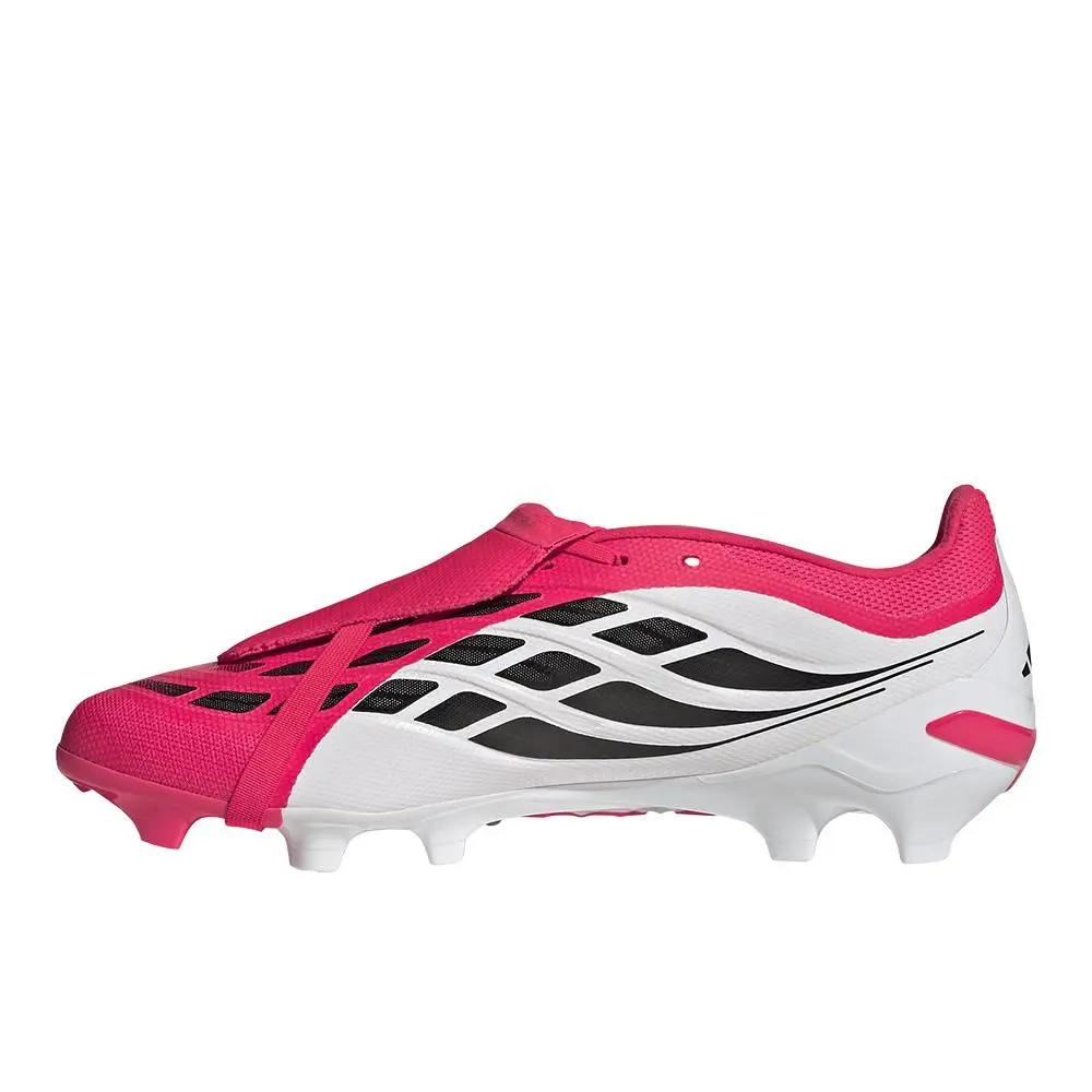Adidas shoes - adidas Predator League FoldOver Tongue Firm Ground Soccer Cleats - JS0422 - Red, White (UPC: 198321933319) 1