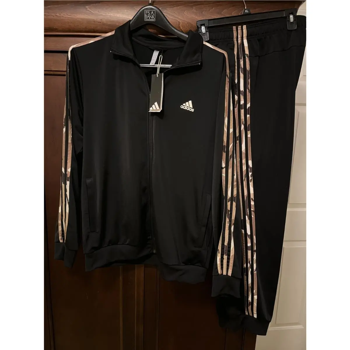 Adidas:nwt/originals Firebird Loose Tracksuit Blk Camo /men XL/OOP/2021-Series