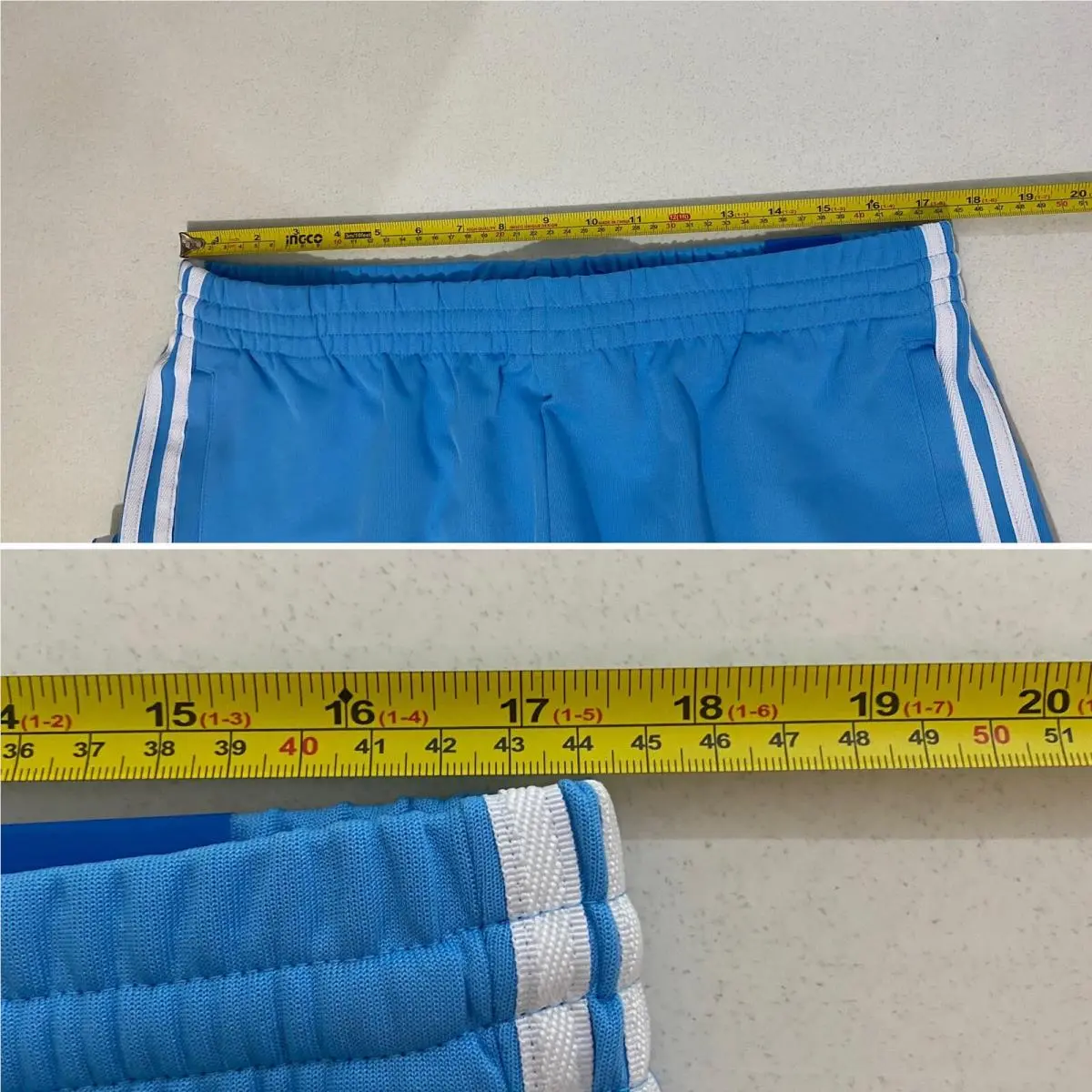 Adidas clothing - Semi Blue Burst White 8