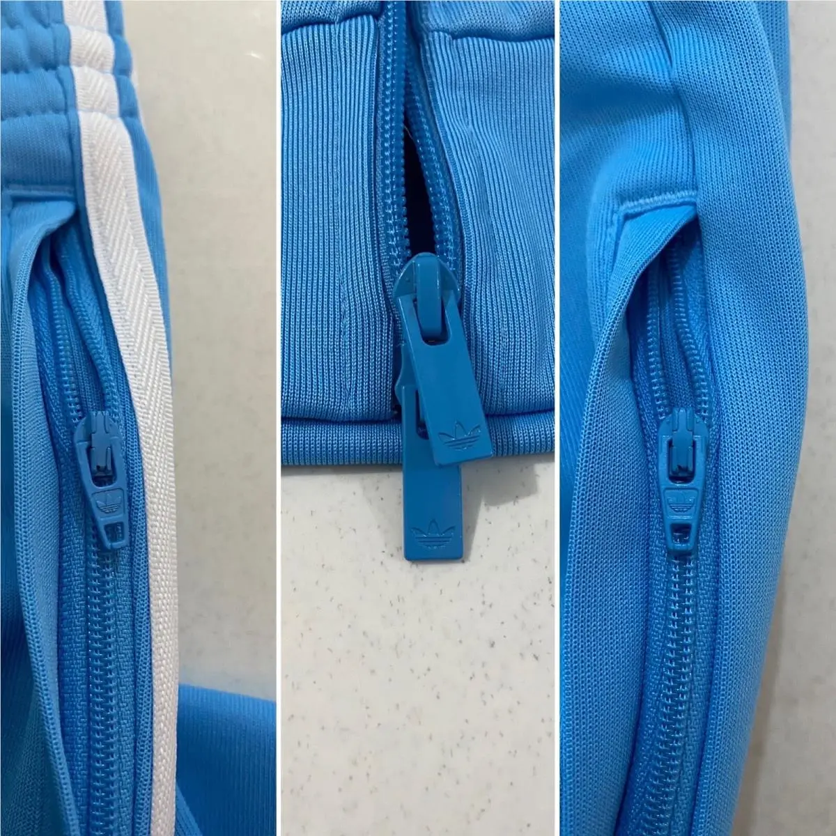 Adidas clothing - Semi Blue Burst White 3