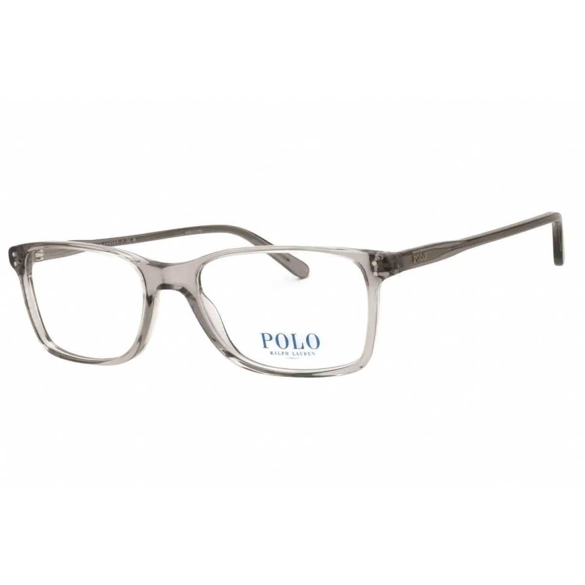 Polo Ralph Lauren PH2155 5413 Semi-shiny Transparent Grey 54mm Eyeglasses