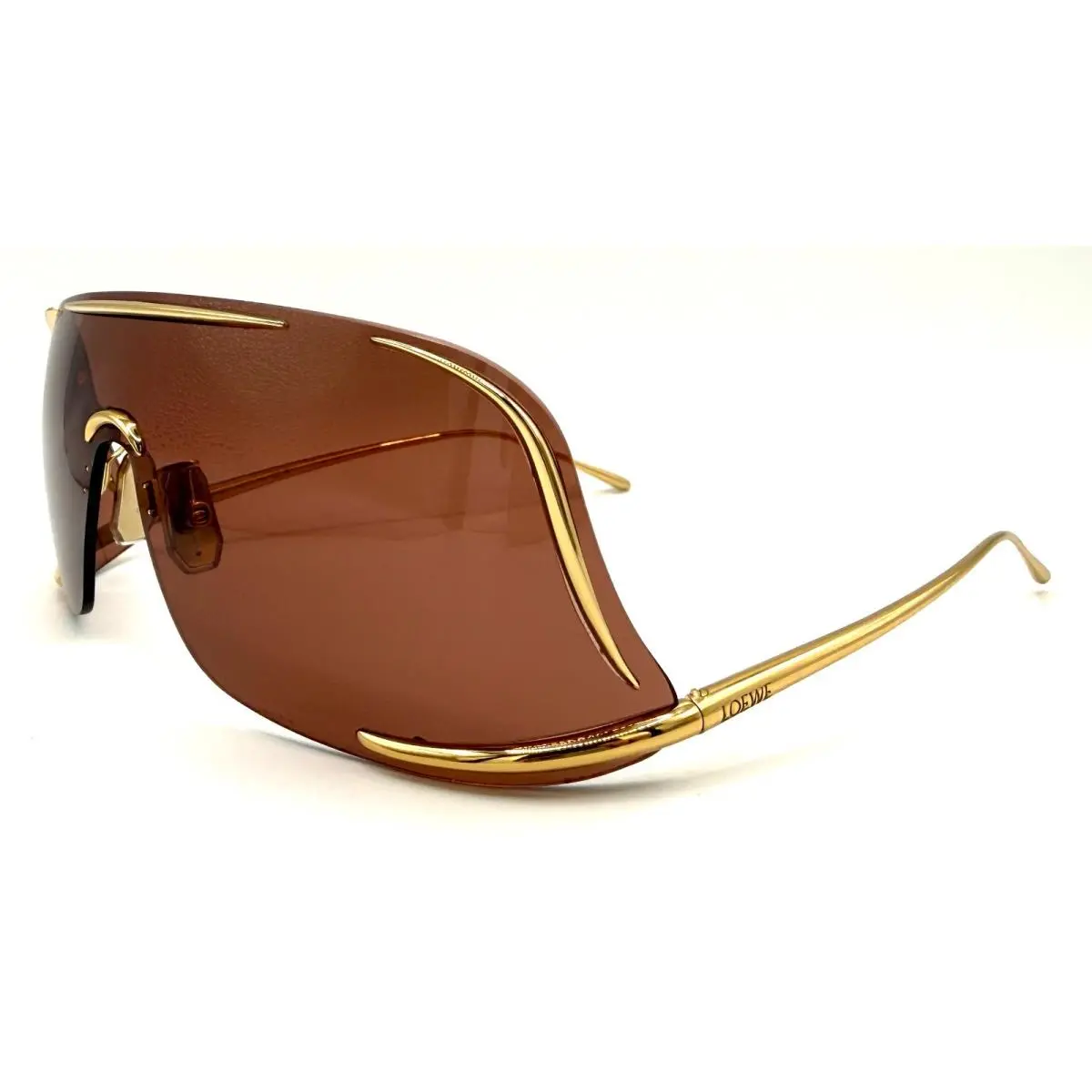 Loewe LW40193U LW 40193U 30S Gold/brown Sunglasses 141-00-120