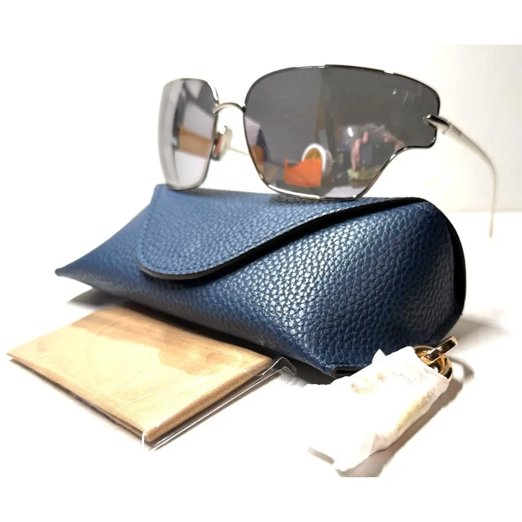 Loewe LW 40150U 16C Shiny Palladium/smoke Mirror Lens Sunglasses 70-15