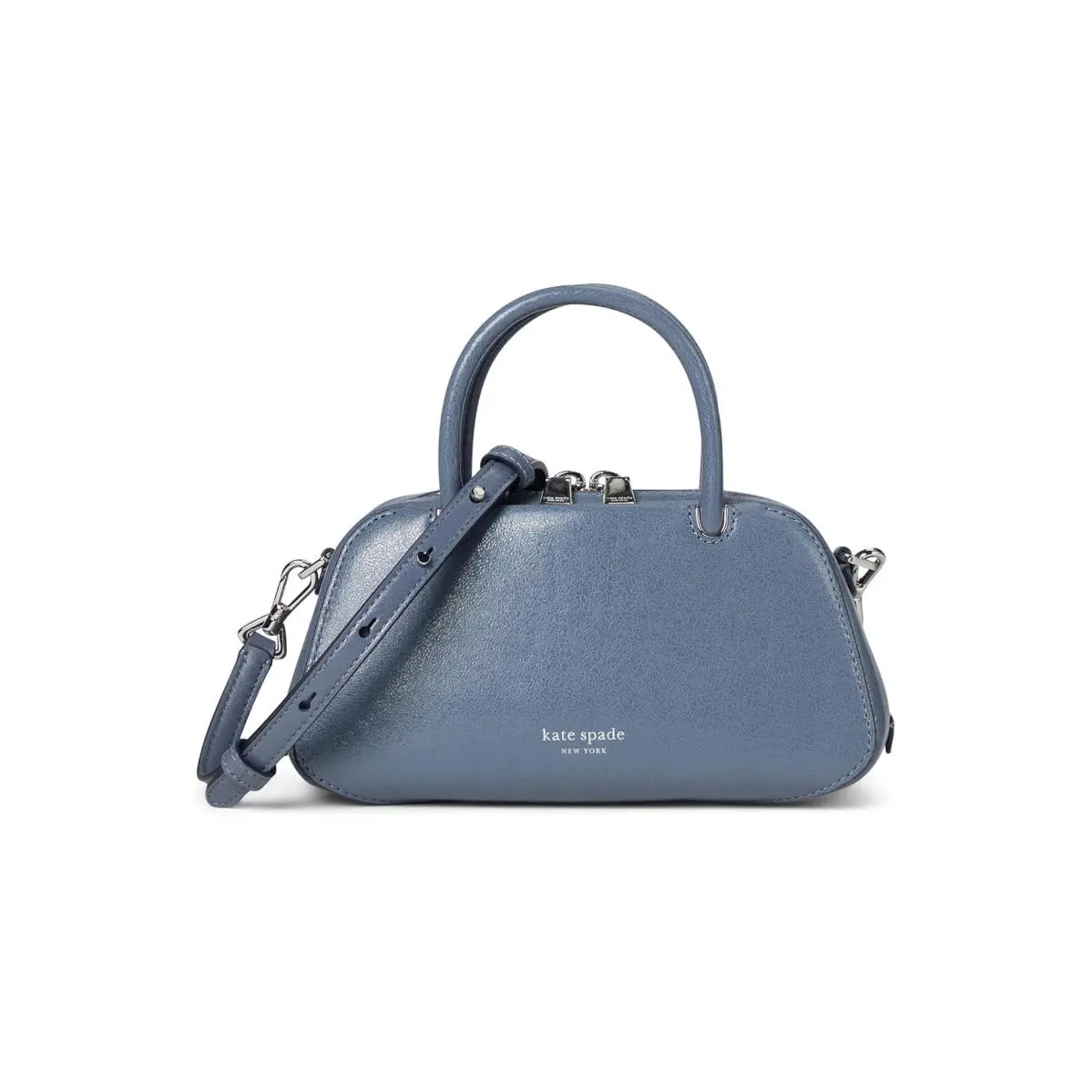 Woman`s Handbags Kate Spade New York Grace Glazed Leather Mini Bag