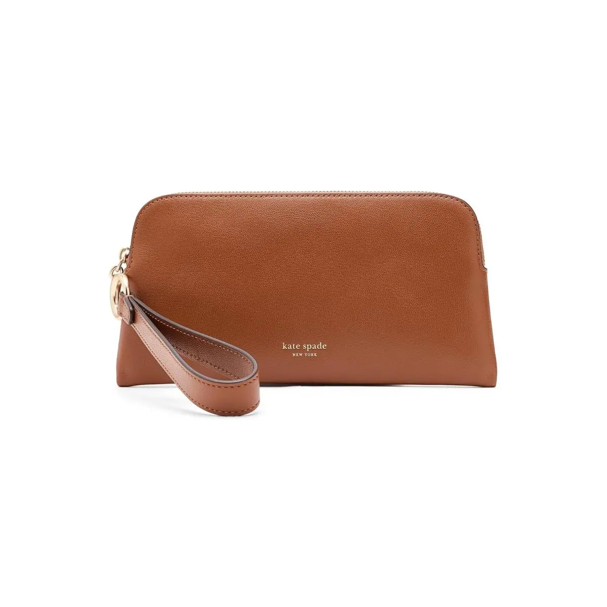 Woman`s Handbags Kate Spade New York Halo Fine Grain Leather Medium Wristlet