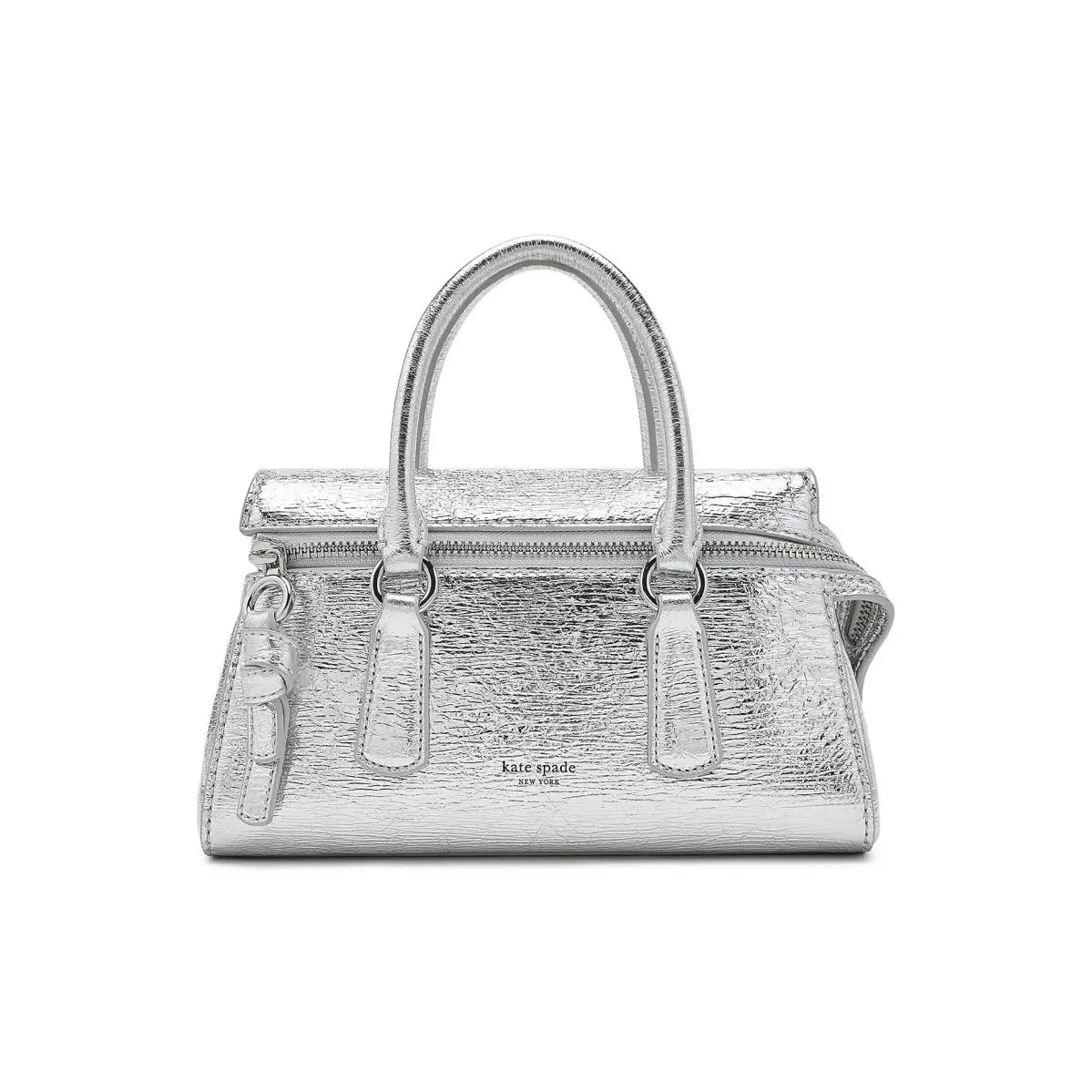Woman`s Handbags Kate Spade New York Bond Crinkle Metallic Leather Mini Bag
