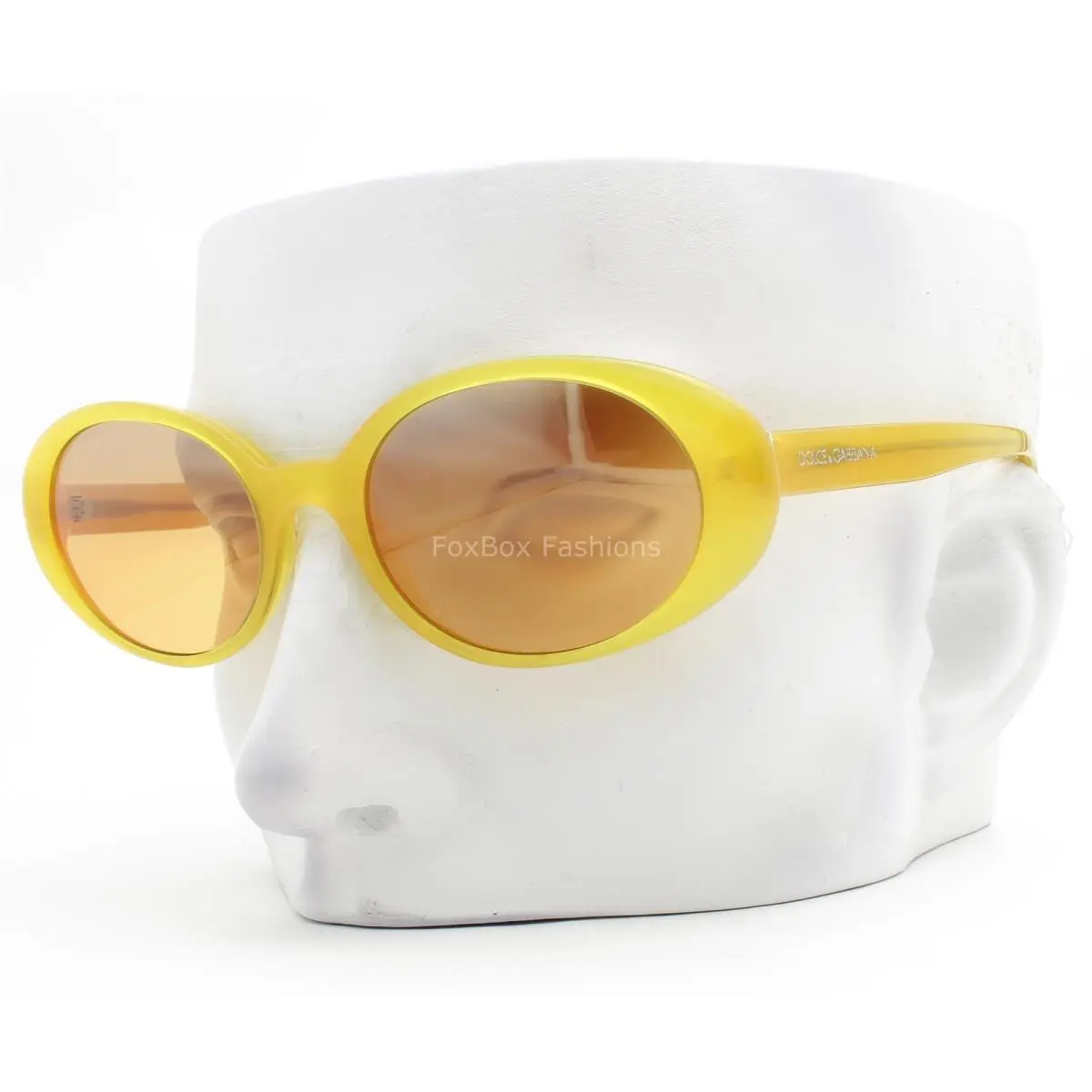 Dolce Gabbana Re-edition Sunglasses Milky Yellow DG4443 3283/7H with Case