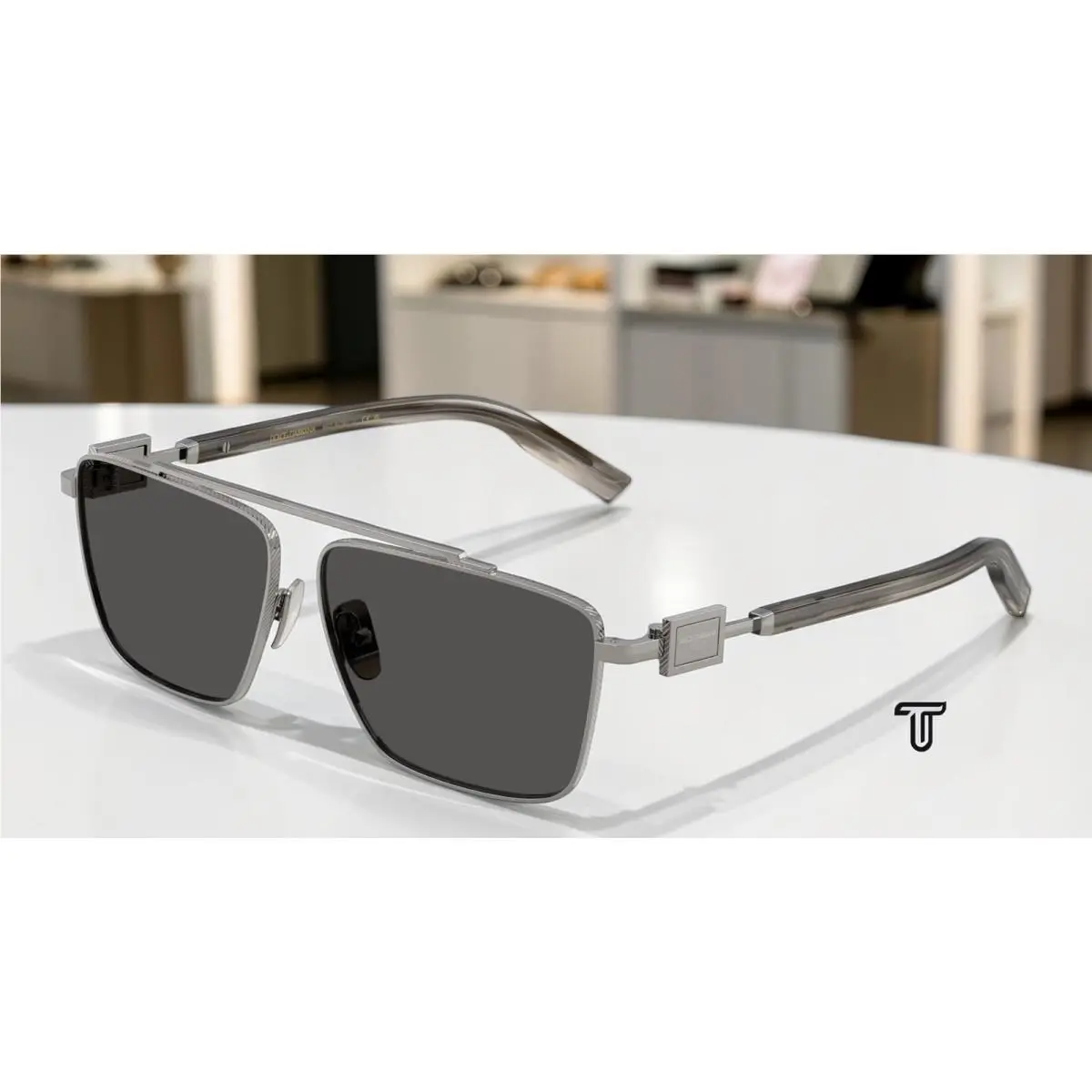 Dolce Gabbana DG2336 04 87 Gunmetal Dark Grey 59 mm Men`s Sunglasses