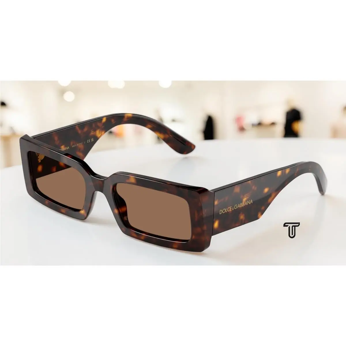 Dolce Gabbana DG4416 193573 Havana Dark Brown 53 mm Women`s Sunglasses