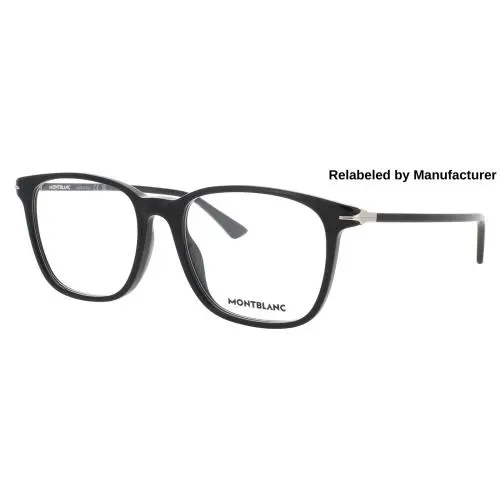 Montblanc MB0338O-006-54-RELABELED Eyeglasses Eye Glasses 006 Black Ne
