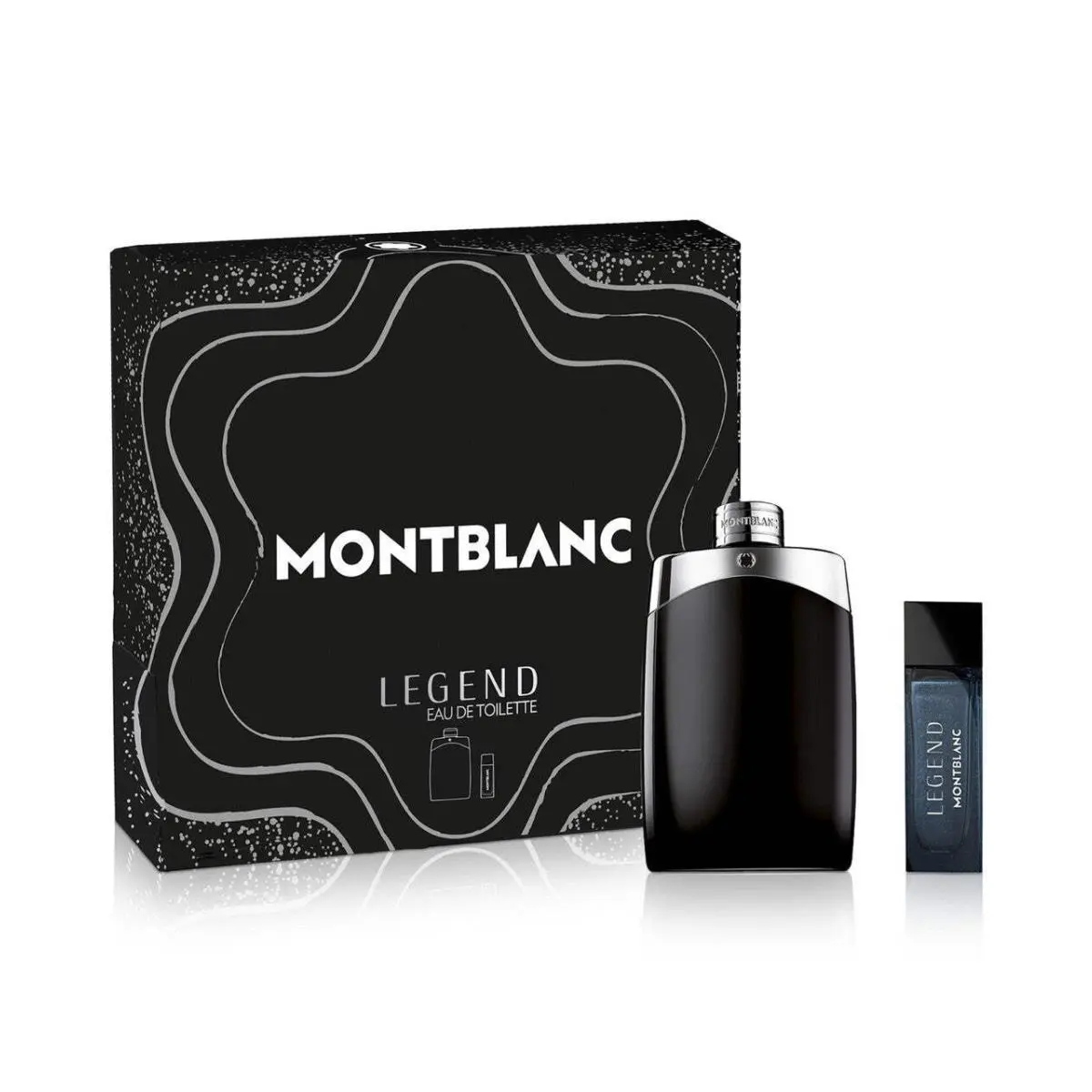 Montblanc Mont Blanc Legend Men 2pc Set 6.7 oz 200 ml 0.5 oz 15 ml Spray