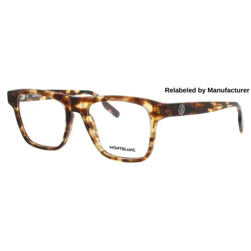 Montblanc MB0203O-003-52-RELABELED Eyeglasses Eye Glasses 003 Havana N