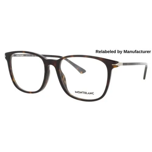 Montblanc MB0338O-007-54-RELABELED Eyeglasses Eye Glasses 007 Havana N