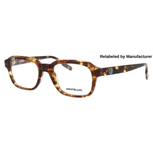 Montblanc MB0202O-003-52-RELABELED Eyeglasses Eye Glasses 003 Havana N