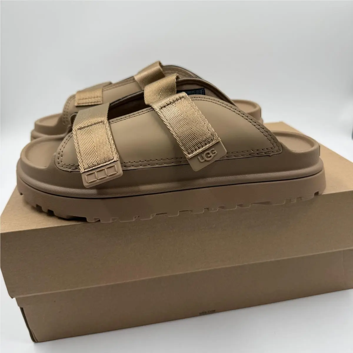 UGG shoes - UGG K Goldenglow Slide - Goldenglow Slide - Beige 0