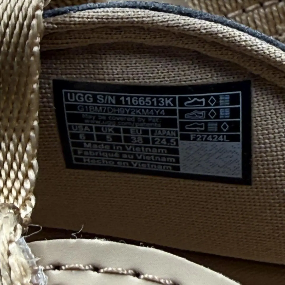 UGG shoes - UGG K Goldenglow Slide - Goldenglow Slide - Beige 5