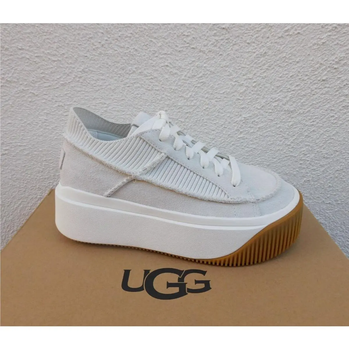 UGG shoes - UGG EZ-DIZZIT LACE - LACE - White (UPC: 197634129983) 0
