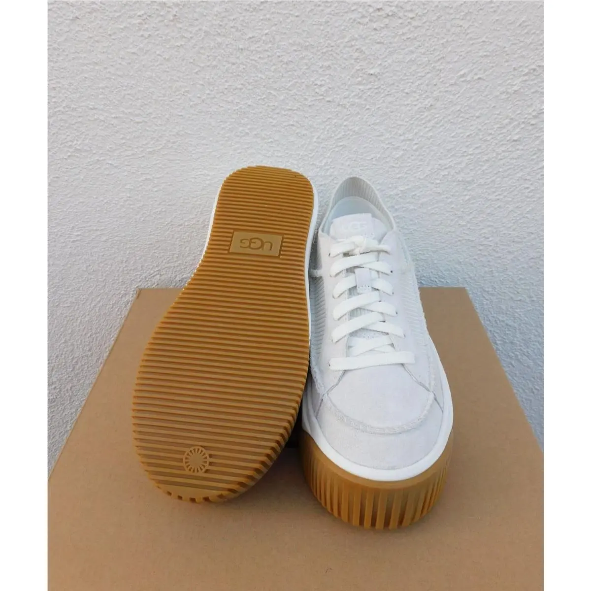 UGG shoes - UGG EZ-DIZZIT LACE - LACE - White (UPC: 197634129983) 3