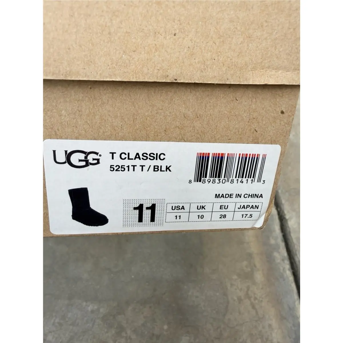 UGG shoes - UGG Australia Classic II - Australia Classic - Black 3