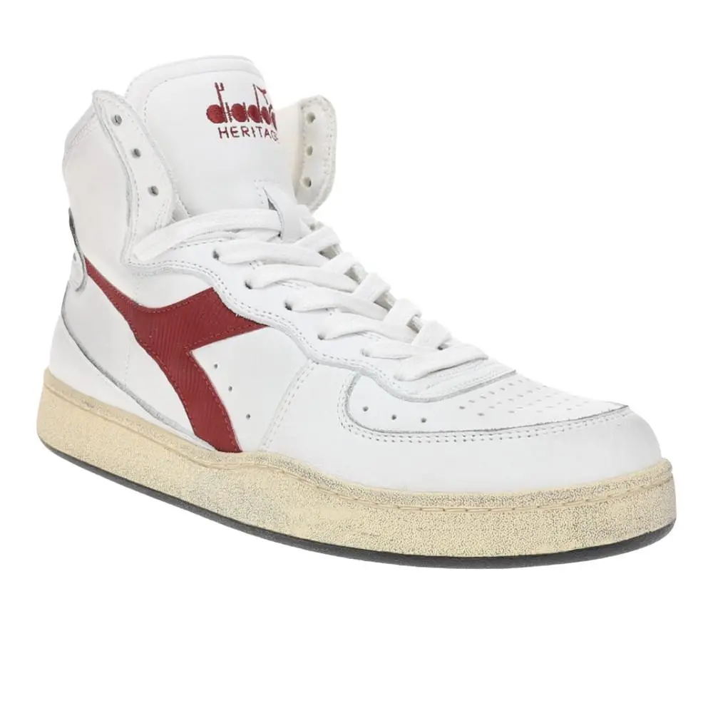 Diadora shoes - diadora Mi Basket Used High Top - 158569-C7114 - White 7