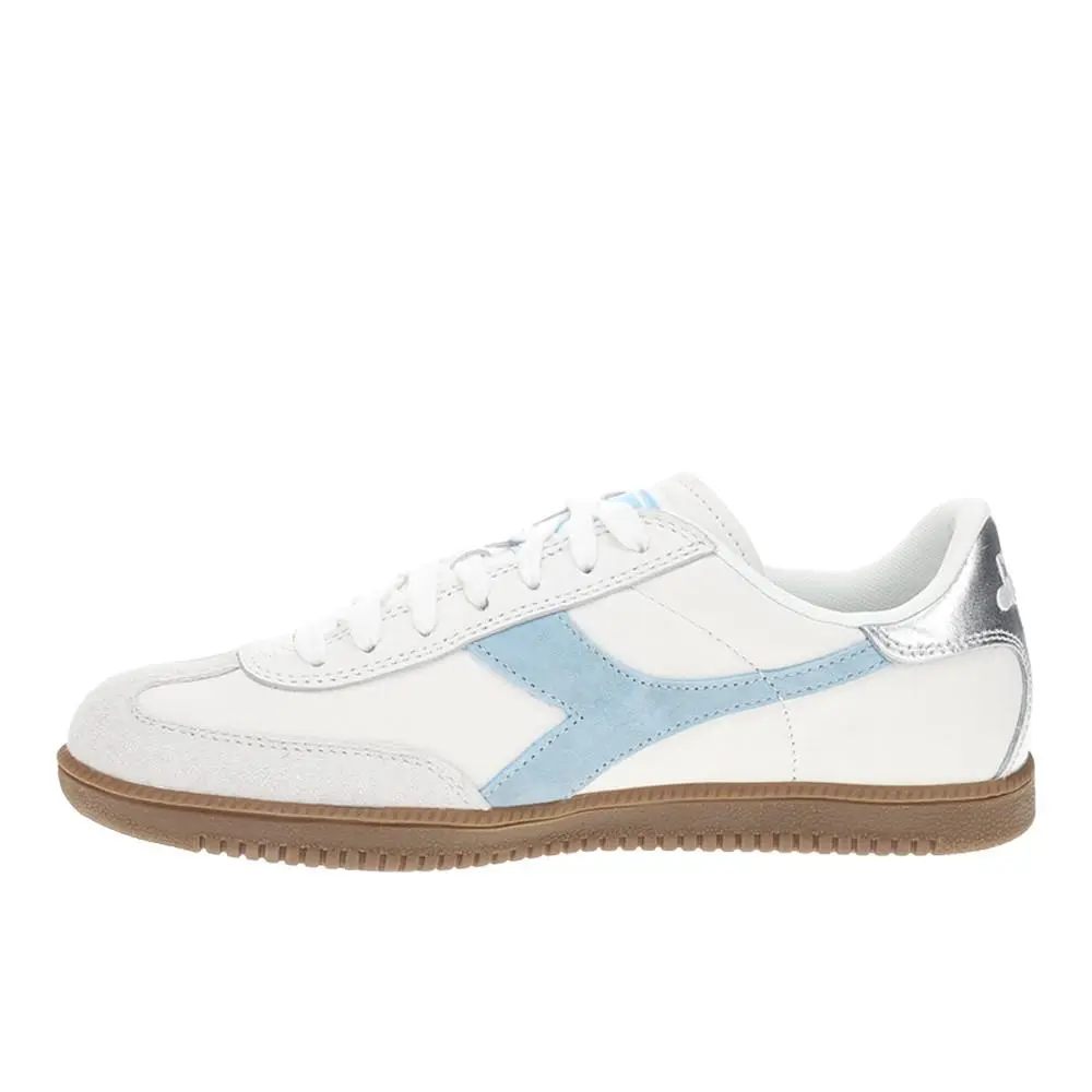 Diadora shoes - diadora Trainer Metallic Lace Up - 181918-C7425 - Blue, White 6
