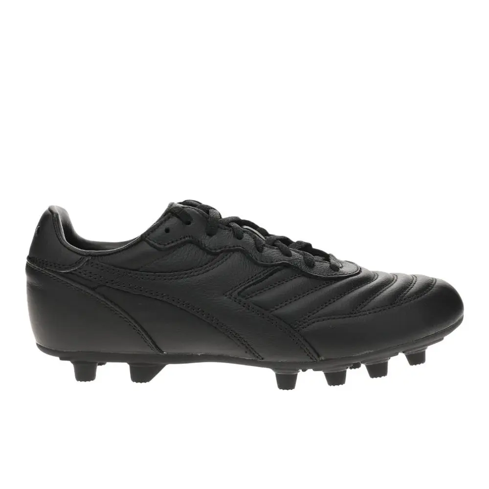 Diadora shoes - diadora Brasil Lt Plus Mdpu Soccer Cleats - 177618-80013 - Black 6